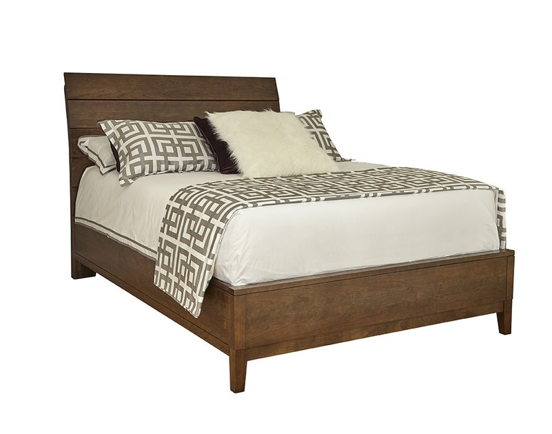 Queen Wood Plank Bed | Durham Furniture